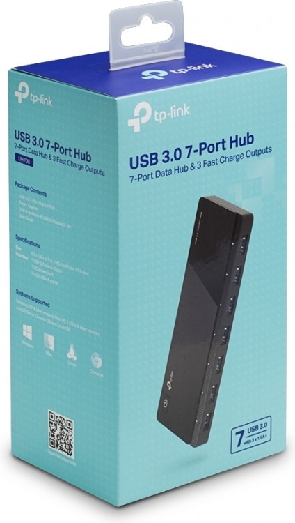 USB Hub Tp-Link 7 Port 3.0 12V/2,5A UH700 V1