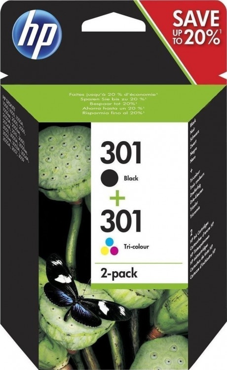 Ink HP Combo 301BL & 301C