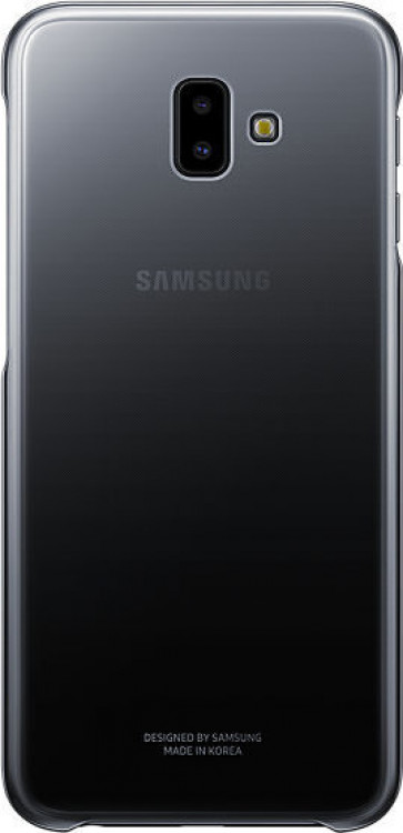 Case Back Cover Samsung J6+ J610 Gradation EF-AJ610CBEGWW Black Original