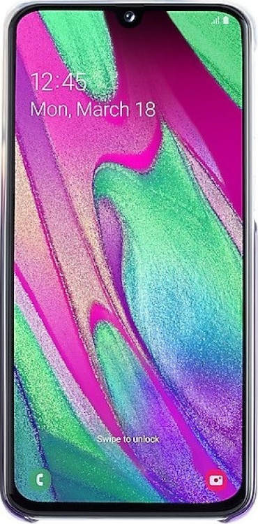 Θήκη Back Cover Samsung A40 A405 Gradation Cover EF-AA405CVEGWW Violet Original