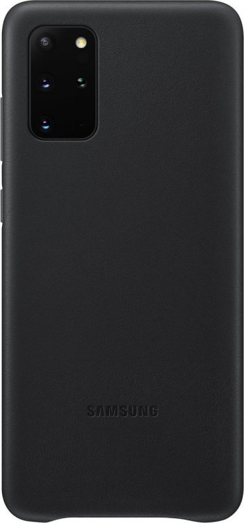 Case Back Cover Samsung S20+ G985 Leather EF-VG985LBEGEU Black Original