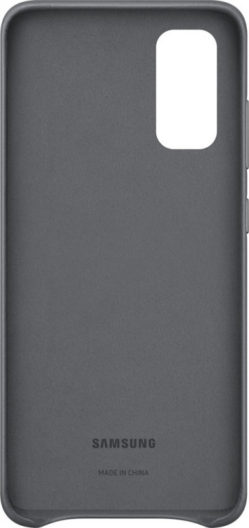 Case Back Cover Samsung S20 G980 Leather EF-RG985CBEGEU Gray Original