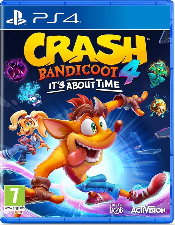 PS4 Crash Bandicoot 4:It's About Time