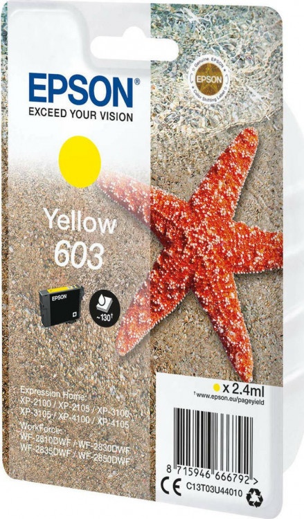 Ink Epson 603 Yellow