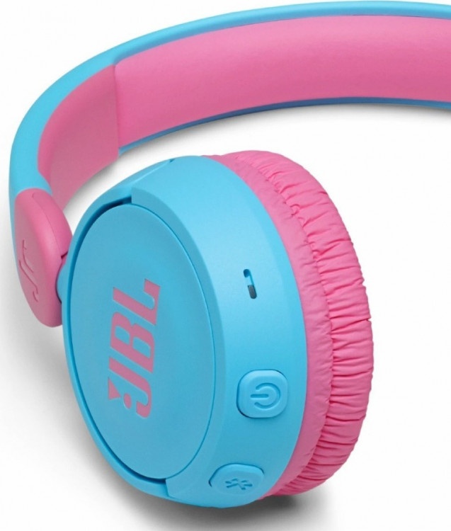 Headphones Bluetooth for Children JBL JR 310BT Pink-Blue