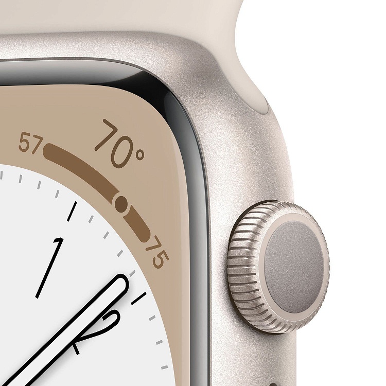 Smartwatch Apple Watch S8 45mm Starlight Aluminium Case