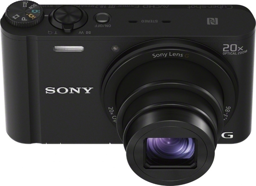 Camera Sony DSCWX350B Black