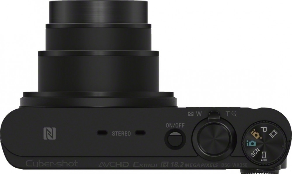 Camera Sony DSCWX350B Black