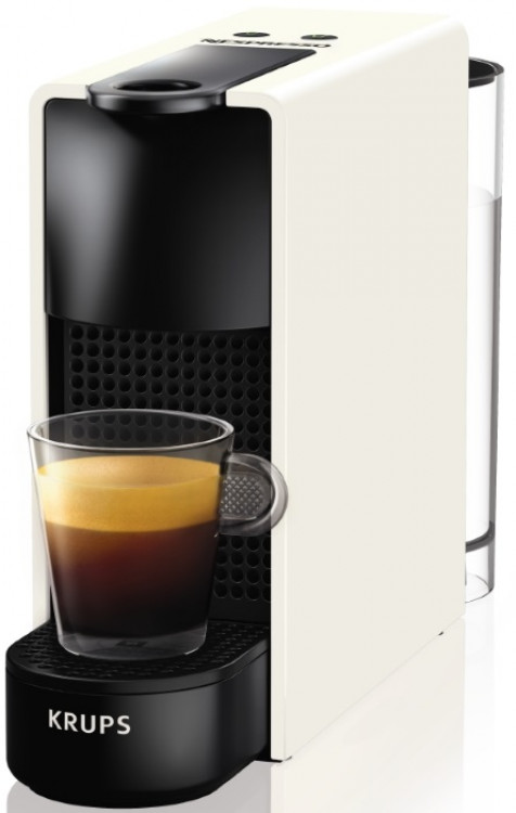 Καφετιέρα Nespresso Krups XN1101V Essenza Λευκή +Προσφορά 2+1 για αγορά καφέ
