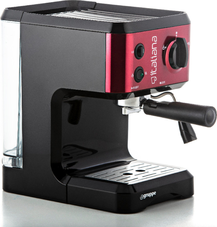 Espresso Coffee Maker Gruppe CM-4677 Red