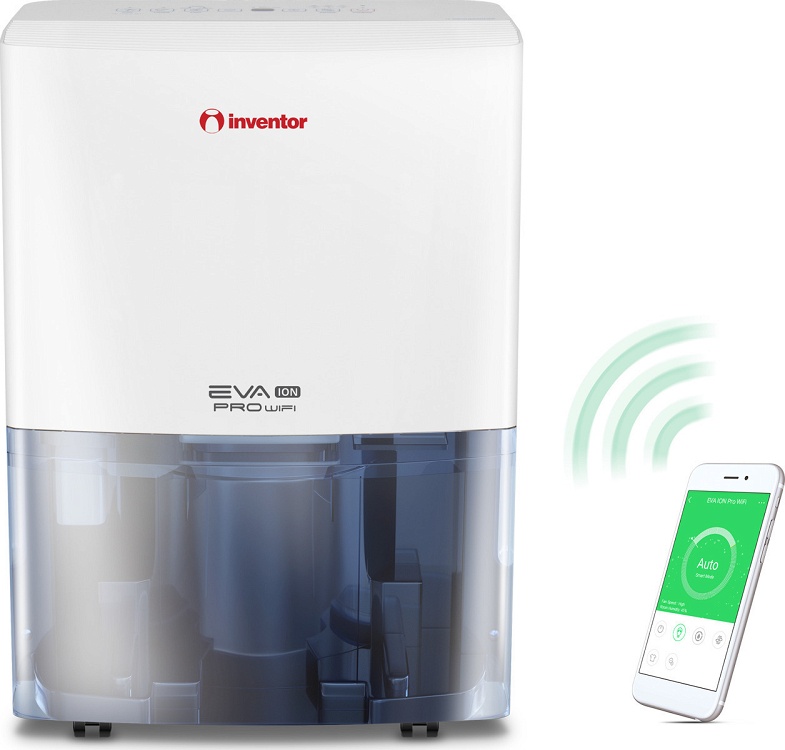 Dehumidifier Inventor 16L EVA ION PRO EP3-WiFi16L with Wi-Fi & Ionizer