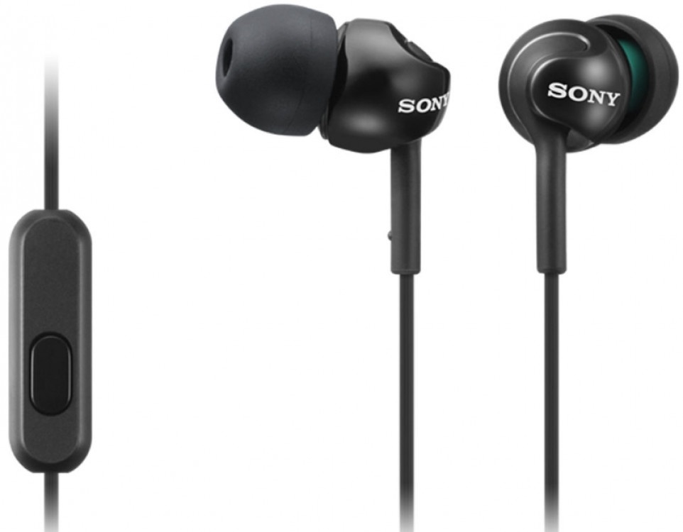 Ακουστικά Handsfree Sony MDREX110APB Μαύρο