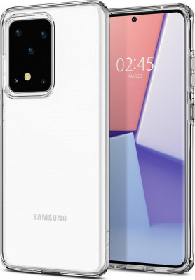 Case Back Cover Spigen Samsung Galaxy S20 Ultra Liquid Crystal Transparent