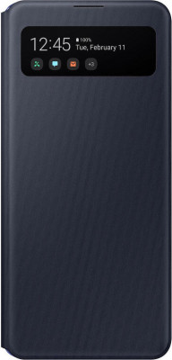 Θήκη Flip Samsung A41 S View EF-EA415PBEGEU Black Original
