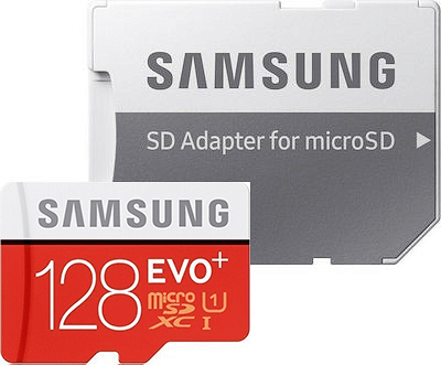 Κάρτα Μνήμης Samsung Micro SDXC 128GB Evo+ MB-MC128HA/EU