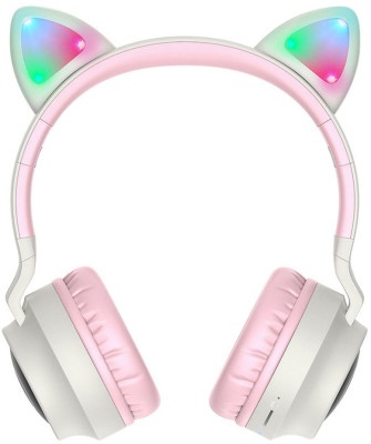 Headphones for Children Hoco W27 Wireless Cat Ear Grey