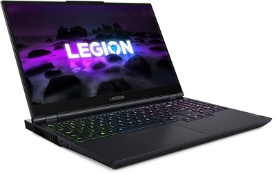Laptop Lenovo 15.6'' Legion 5 R5-5600H/16GB/512GB/ RTX3060 6GB/W10 165Hz GR KEYBOARD