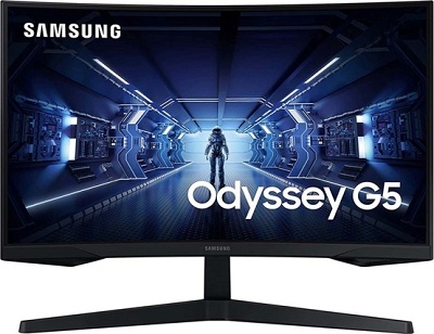 Gaming Monitor Samsung 27" Odyssey G5 LC27G55TQWRXEN Curved
