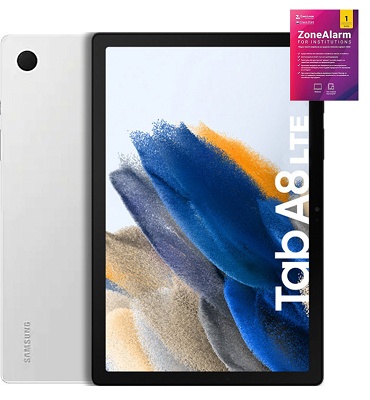 Tablet Samsung 10.5" Galaxy Tab A8 X205 4G 3GB/32GB Silver & Zone Alarm