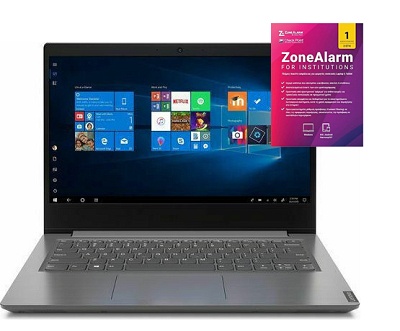 Laptop Lenovo 14'' V14-14 Business i3-10110U 4GB/128GB/W10 Iron Grey & Zone Alarm