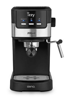 Καφετιέρα Espresso Izzy IZ-6010 2 σε 1 Inox