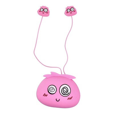 Παιδικά Ακουστικά Handsfree Jellie Monster YLFS-01 Pink