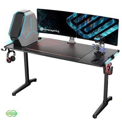 Gaming Desk Eureka Ergonomic ERK-GIP-55B RGB