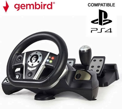 Wheel Gembird PS3/PS4/PC//SWITCH STR-M-01