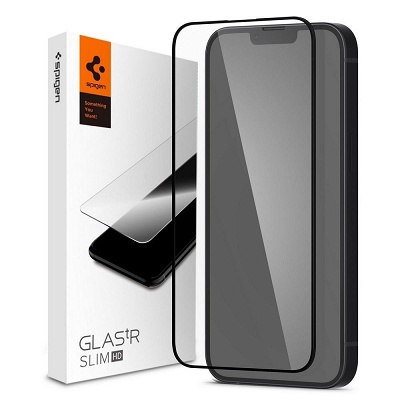 Screen Protector Glass Spigen iPhone 14 Plus FC Black