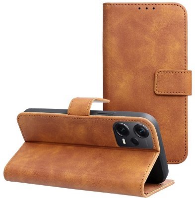 Case Flip Xiaomi Redmi Note 12 Pro Plus Tender Book Brown