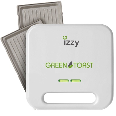 Τοστιέρα-Σαντουιτσιέρα Izzy IZ-2010 Green Toast