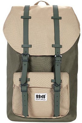 Τσάντα Backpack 8848 111-006-020 Khaki Green