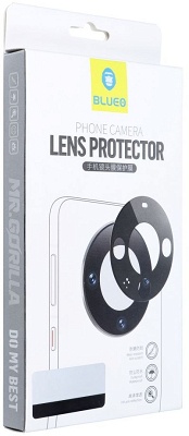 Camera Lenses Protector Glass Mr. Monkey for Samsung Galaxy S24+ Black (Hot Bending)