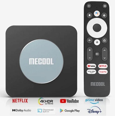 Multimedia Player Mecool KM2 Plus 4K 2GB+16GB Black