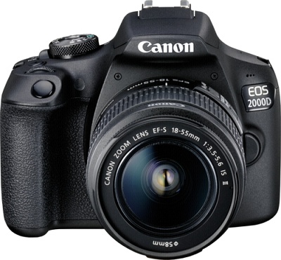 Φωτογραφική Μηχανή Canon Dslr EOS 2000D & 18-55 IS SEE Black