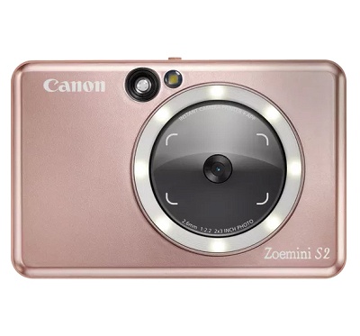 Camera Canon Zoemini S2 ZV223 Rose Gold