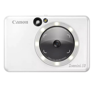 Camera Canon Zoemini S2 ZV223 Pearl White