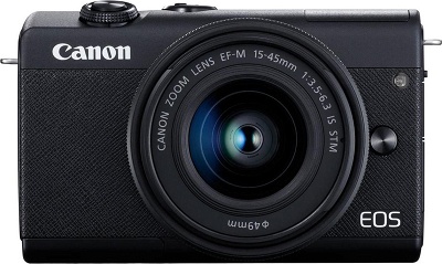 Camera Canon EOS M200 Black M15-45 S RUK/SEE