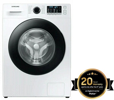 Washing Machine Samsung 9Kg WW90TA046AE With Steam