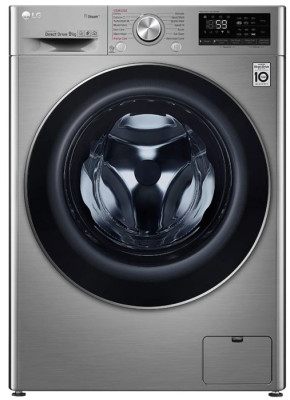 Washing Machine LG 9kg F4WV709S2TE (Wi-Fi) Inox