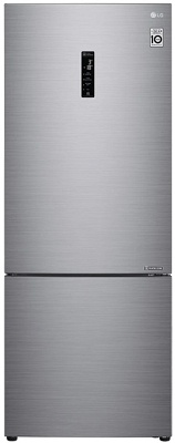 Refrigerator LG 185x70 GBB566PZHMN  Silver (Wi-Fi)