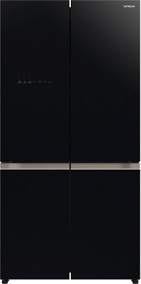 Ψυγείο Hitachi 184x90 R-WB640VRU0-1 (GBK)  Μαύρο