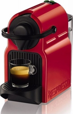 Καφετιέρα Nespresso Krups XN1005V Inissia Κόκκινη +Δώρο κουπόνι έως 100€