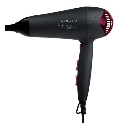 Hair Dryer Singer 2000W Beauty Ionic