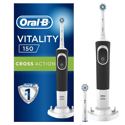 Toothbrush Oral-B Vitality Cross Action Black