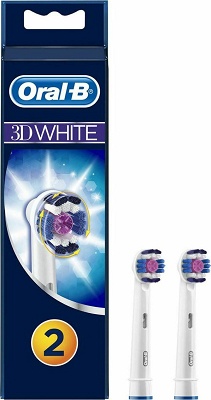 Toothbrush Spare Parts Oral-B 3D White (2pcs)