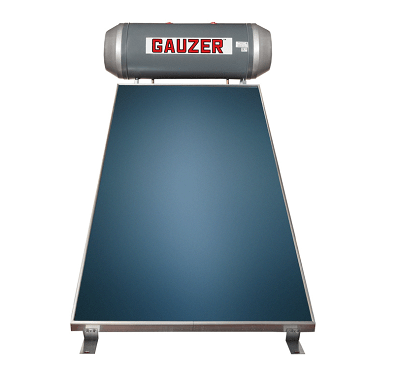 Ηλιακός Θερμοσίφωνας Gauzer Optima Max S Standard BS 16/24  160l/2,4m2 Glass Διπλής Ενέργειας