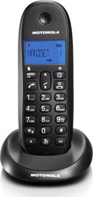Τηλέφωνο Ασύρματο Motorola C1001LB Μαύρο