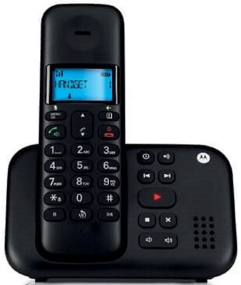 Τηλέφωνο Ασύρματο Motorola Τ311 Black