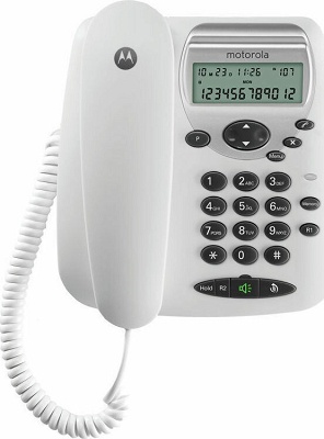Τηλέφωνο Ενσύρματο Motorola CT2W Λευκό